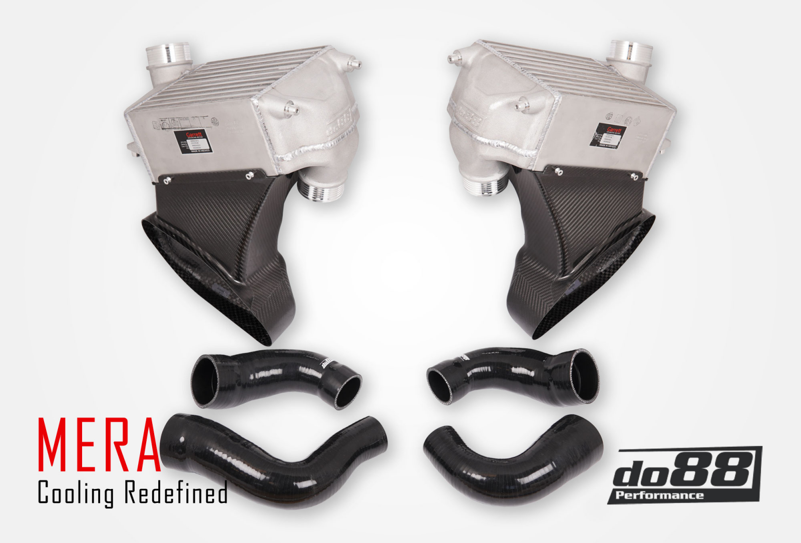 BigPack Porsche 911 Carrera (991.2) Porsche 911 Carrera (991.2) Ladeluftkühler-kit MERA für OEM Y-Rohr