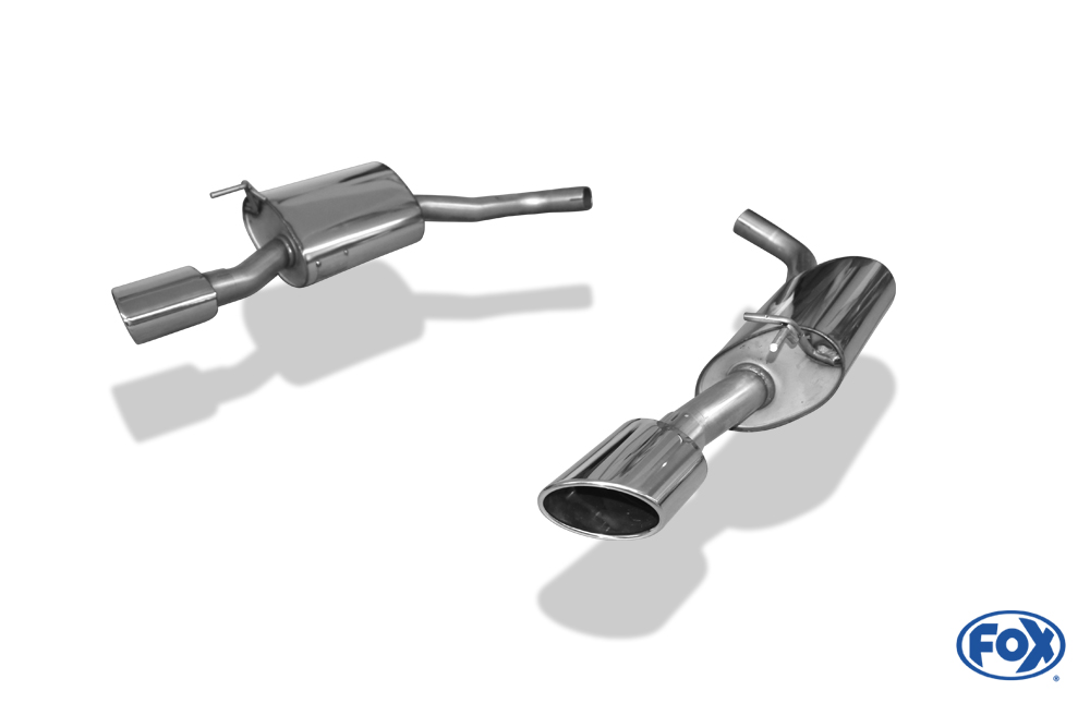 Jaguar XK8 Typ QEV/ QDV Endschalldämpfer rechts/links - 115x85 Typ 38 rechts/links