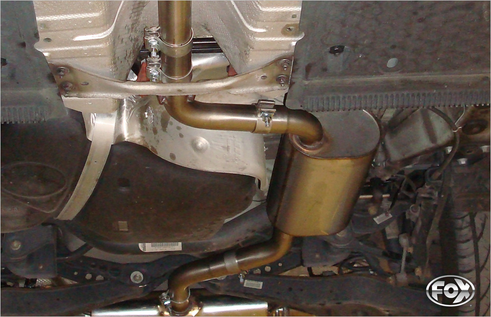 VW Scirocco - 13 Mittelschalldämpfer