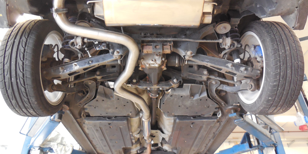 Subaru Impreza GHD Schrägheck Vorschalldämpfer Subaru Impreza GHD Schrägheck Vorschalldämpfer