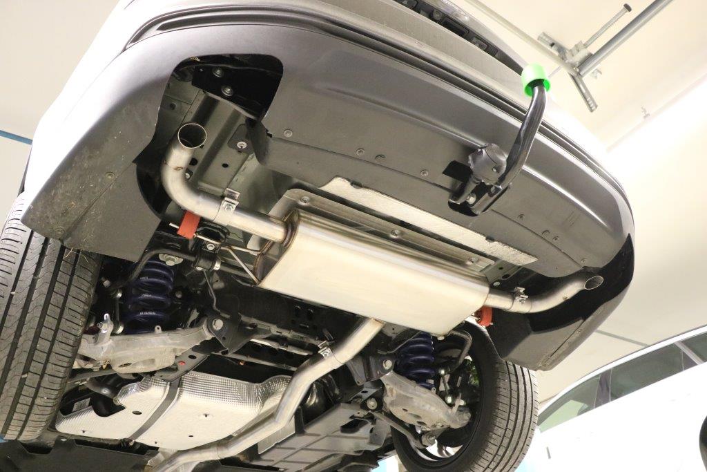 Mondeo V Schrägheck/ Turnier/ Stufenheck Endschalldämpfer quer Ausgang rechts/links - Ausgang der Endrohre hinter der originalen Stoßstange Mondeo V Schrägheck/ Turnier/ Stufenheck Endschalldämpfer quer Ausgang rechts/links - Ausgang der Endrohre hinter der originalen Stoßstange