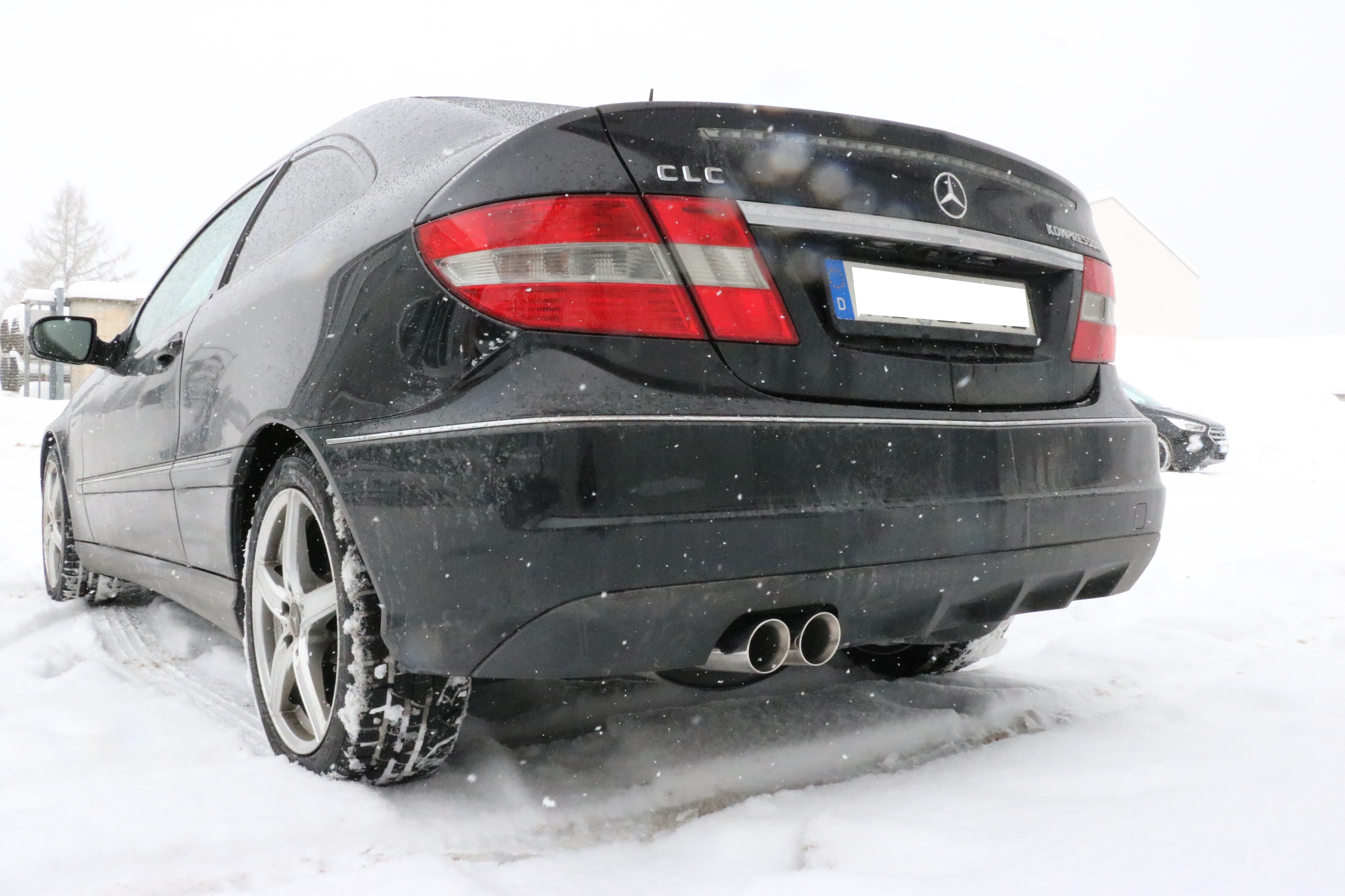 Mercedes C-Klasse Sportcoupe CL203 + CLC Endschalldämpfer - 2x76 Typ 25 Mercedes C-Klasse Sportcoupe CL203 + CLC Endschalldämpfer - 2x76 Typ 25