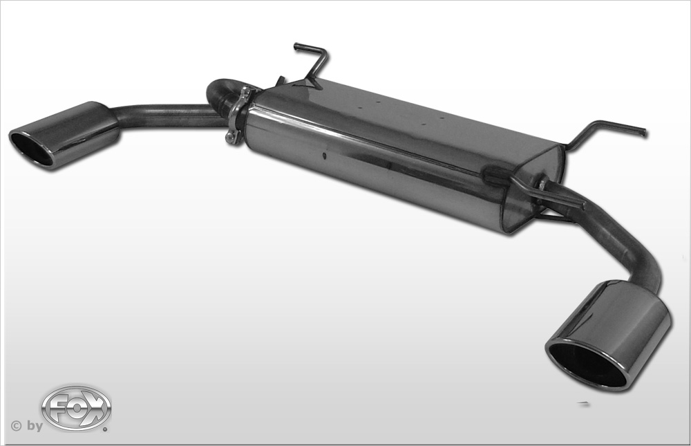 Mazda MX5 Typ NB Endschalldämpfer Ausgang rechts/links - 115x85 Typ 32 rechts/links Mazda MX5 Typ NB Endschalldämpfer Ausgang rechts/links - 115x85 Typ 32 rechts/links