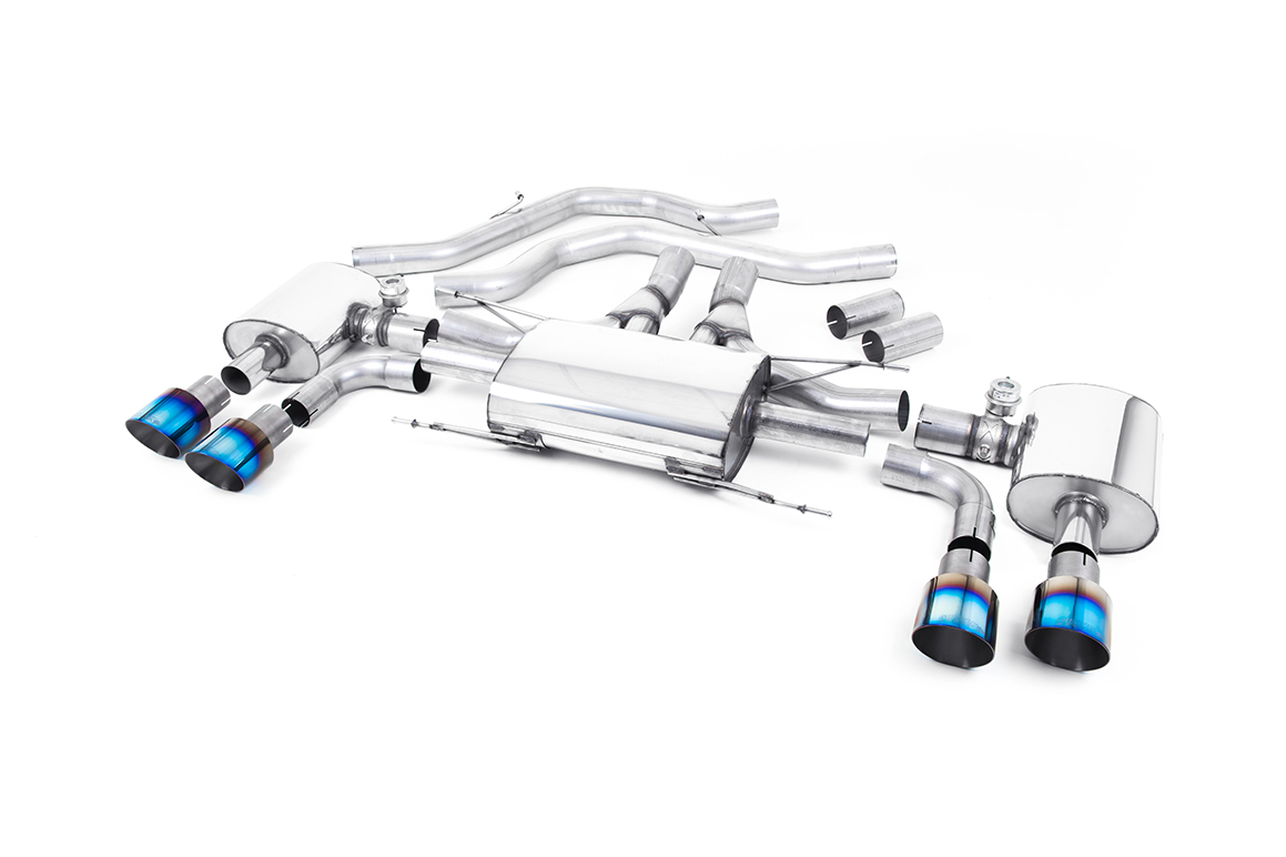 Alfa Romeo Giulia Quadrifoglio 2.9 V6 Bi-Turbo (Non OPF/GPF Models) Quad 100mm GT100 Alfa Romeo Giulia Quadrifoglio 2.9 V6 Bi-Turbo (Non OPF/GPF Models) Quad 100mm GT100