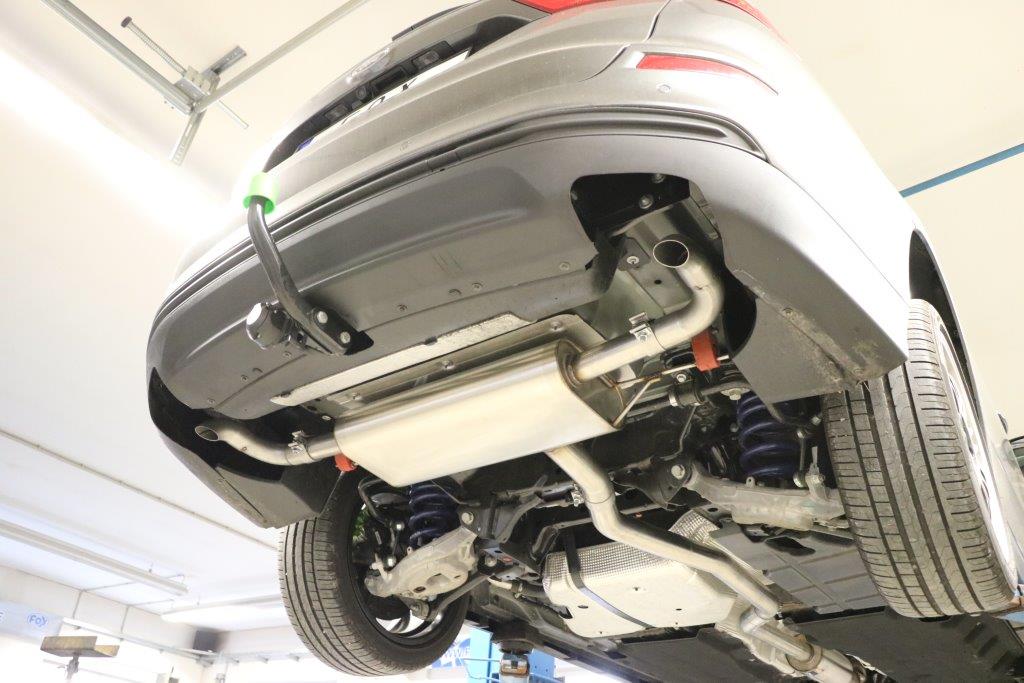 Mondeo V Schrägheck/ Turnier/ Stufenheck Endschalldämpfer quer Ausgang rechts/links - Ausgang der Endrohre hinter der originalen Stoßstange Mondeo V Schrägheck/ Turnier/ Stufenheck Endschalldämpfer quer Ausgang rechts/links - Ausgang der Endrohre hinter der originalen Stoßstange