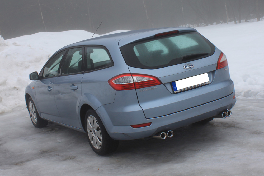 Ford Mondeo IV Turnier (Kombi) Endschalldämpfer rechts/links - 2x80 Typ 13 rechts/links Ford Mondeo IV Turnier (Kombi) Endschalldämpfer rechts/links - 2x80 Typ 13 rechts/links