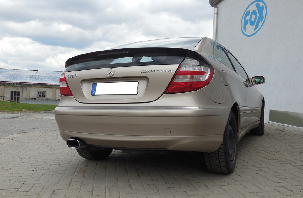 Mercedes C-Klasse Sportcoupe CL203 Endschalldämpfer - 160x80 Typ 53 Mercedes C-Klasse Sportcoupe CL203 Endschalldämpfer - 160x80 Typ 53