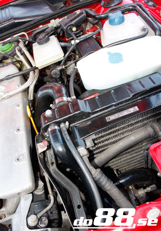 Audi Quattro 20v Kühlerschläuche Schwarz