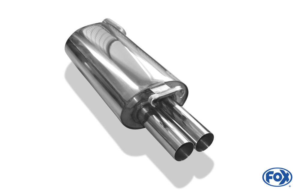 Audi 100 quattro Typ C3/ Audi 200 Typ 44Q Endschalldämpfer - 2x63 Typ 10