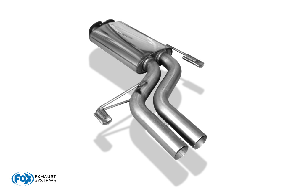 BMW E32 740i Vorschalldämpfer Ø2x63,5mm