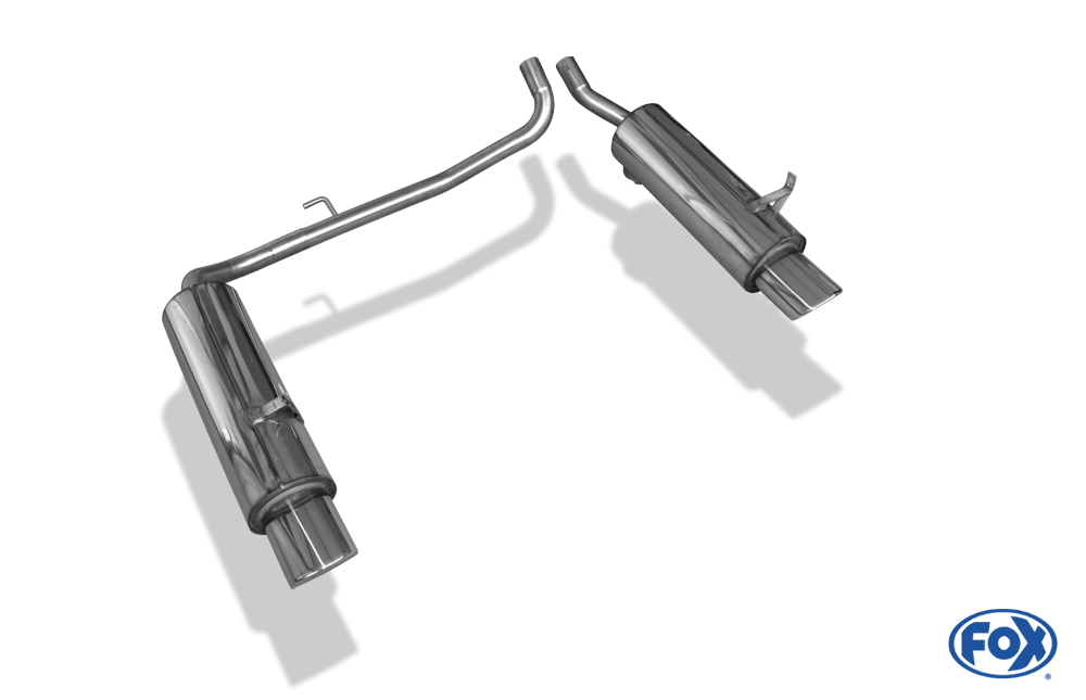 Mazda Tribute Typ EP Endschalldämpfer rechts/links - 115x85 Typ 33 rechts/links Ford Escape/ Maverick Typ 1N2/ Mazda Tribute EP2 Endschalldämpfer rechts/links - 115x85 Typ 33 rechts/links