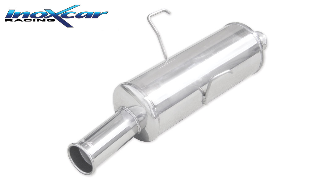 106 1.6 16V RALLYE / GTI / 1.6 16V Sportauspuff 76mm RETRO STYLE Edelstahl