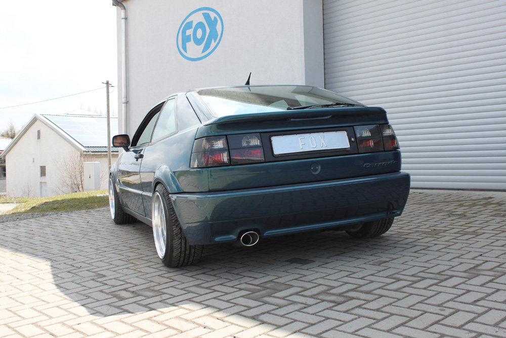 VW Corrado 16V/ VR6 Endschalldämpfer - 115x85 Typ 44 VW Corrado 16V/ VR6 Endschalldämpfer - 115x85 Typ 44