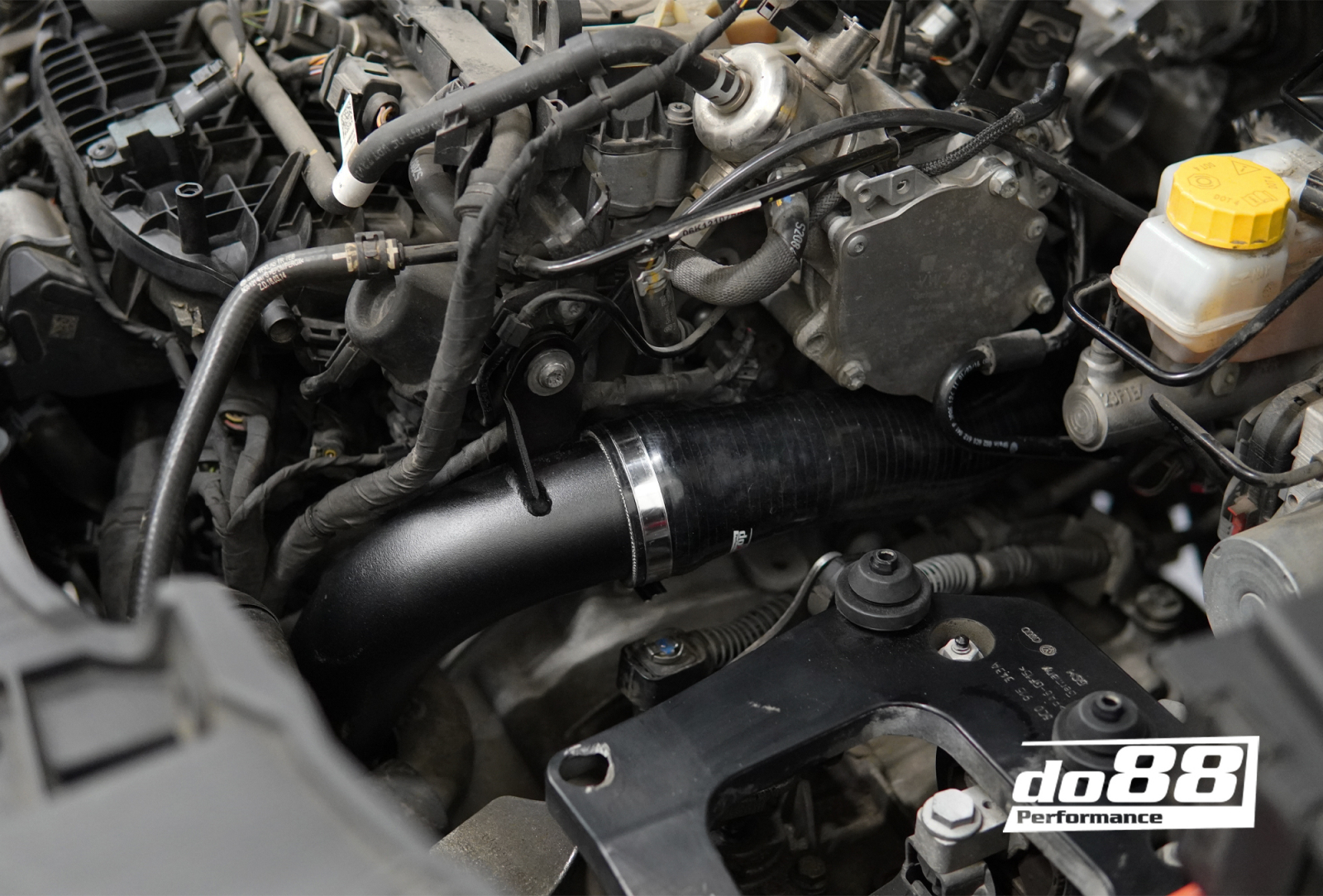 do88 Druckrohr + Turbo Muffler Delete VW Polo GTI, Seat Ibiza 1.8 TSI EA888