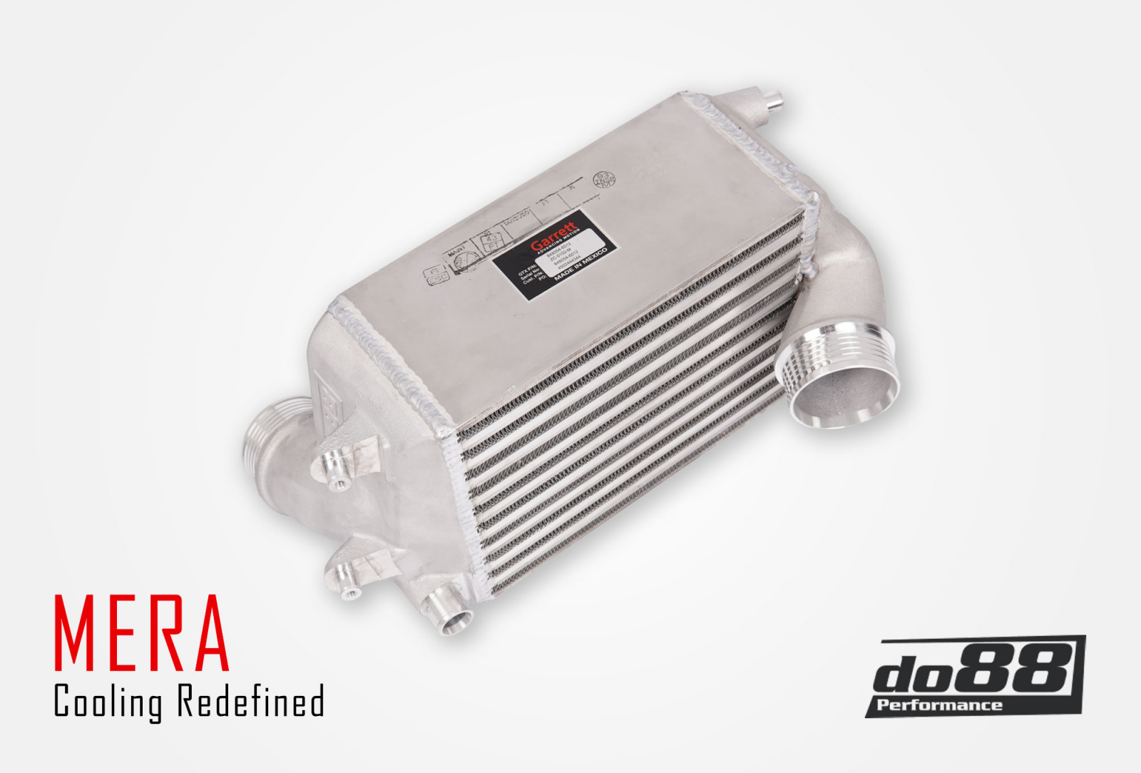 Porsche 911 Carrera (991.2) Ladeluftkühler-kit MERA für OEM Y-Rohr