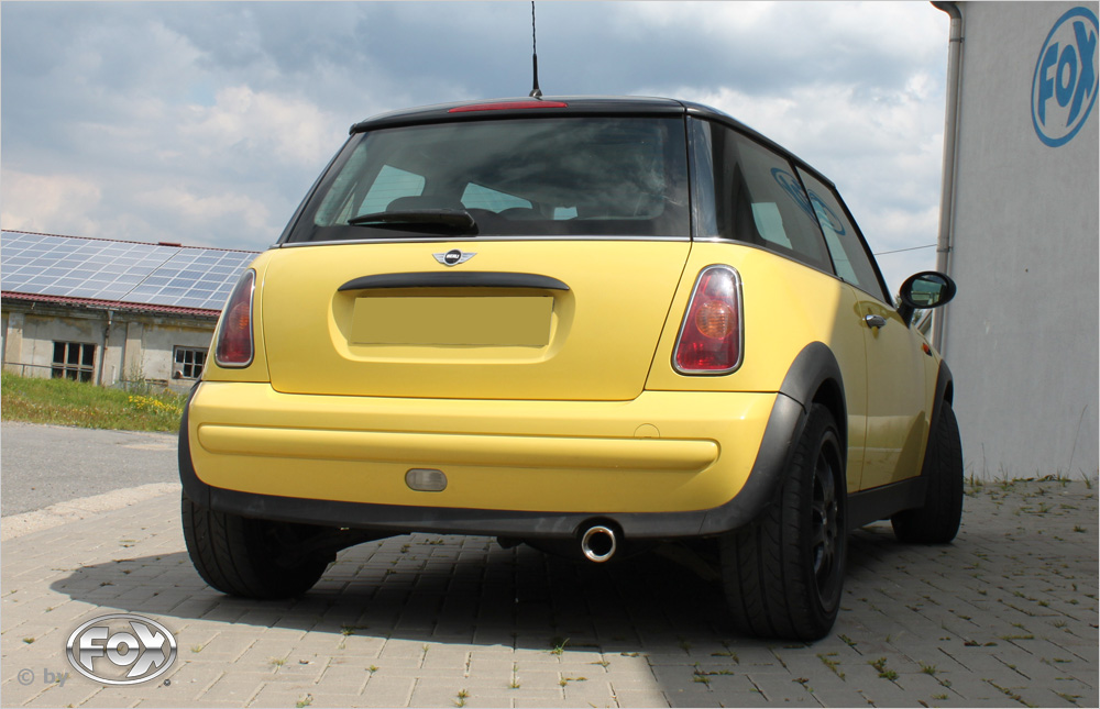 Mini One/ Cooper R50 Endschalldämpfer - 1x80 Typ 13 Mini One/ Cooper R50 Endschalldämpfer - 1x80 Typ 13