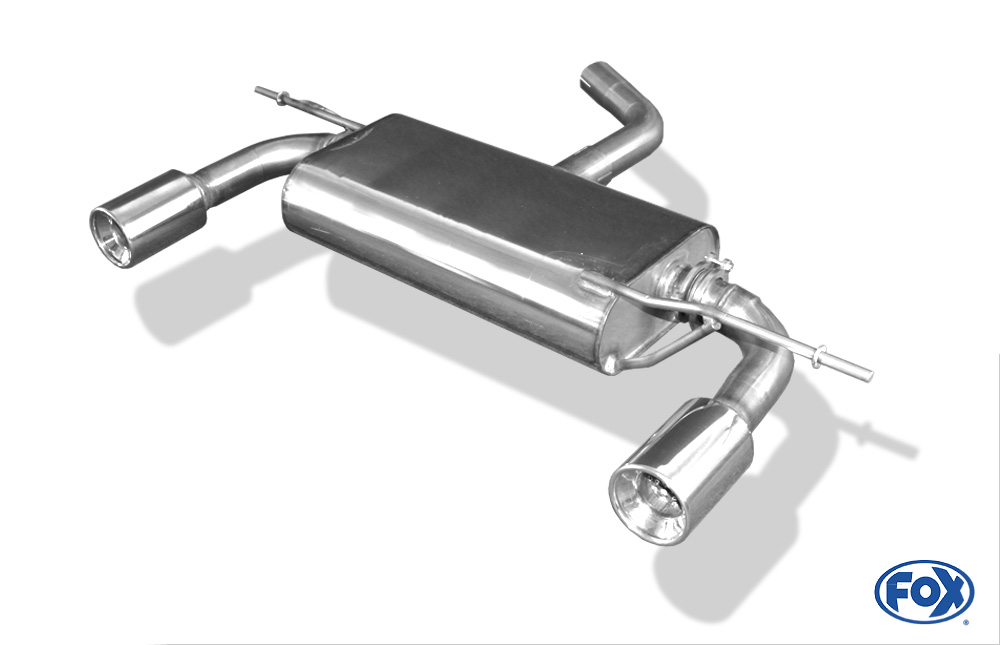 Audi A3 - 8P (3-Türer) Endschalldämpfer Ausgang rechts/links - 1x90 Typ 13 rechts/links Seat Leon 1P Endschalldämpfer Ausgang rechts/links - 1x90 Typ 13 rechts/links