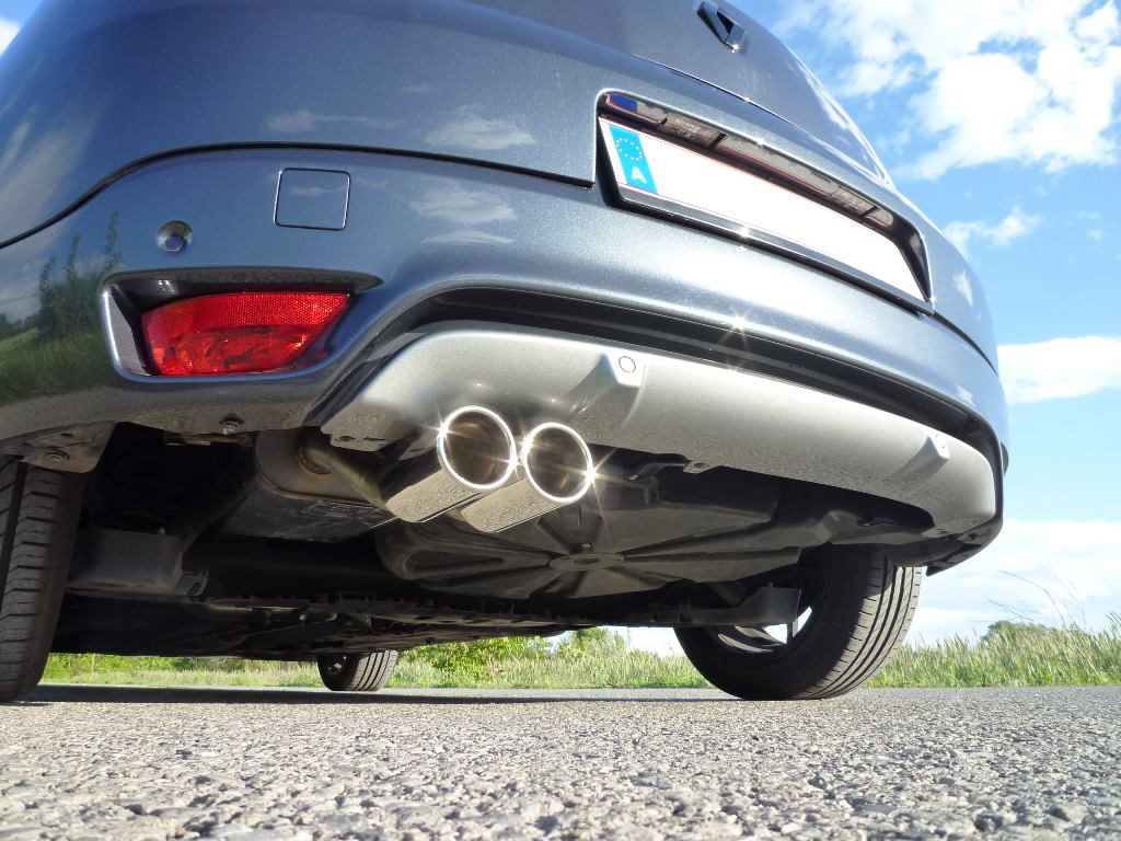 Renault Megane III Schrägheck/ Coupe Endschalldämpfer - 2x80 Typ 12 Renault Megane III Schrägheck/ Coupe Endschalldämpfer - 2x80 Typ 12