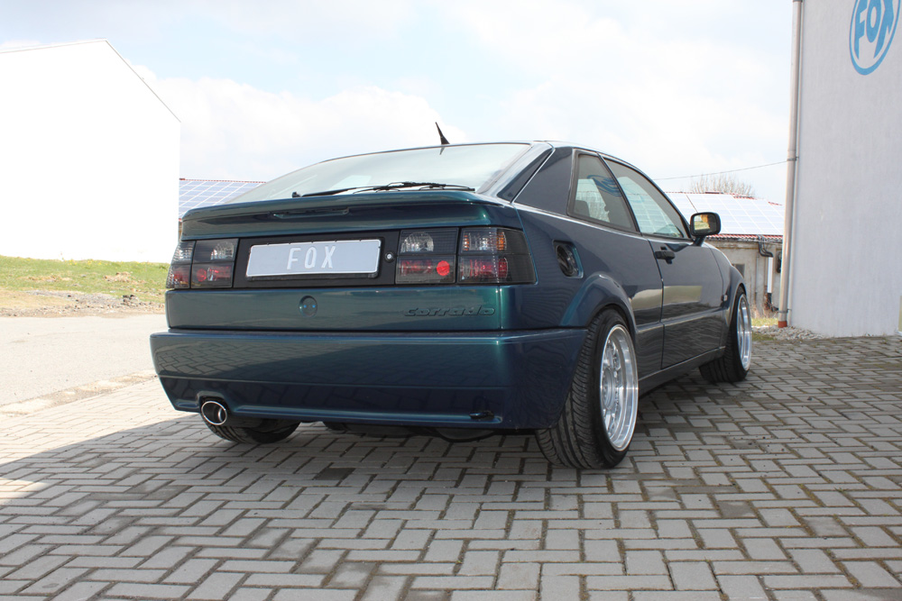 VW Corrado 16V/ VR6 Endschalldämpfer - 115x85 Typ 44