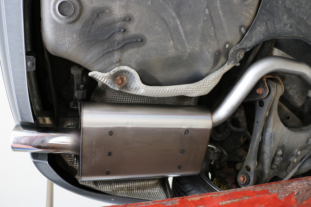 Audi A4 Typ B7 Endschalldämpfer - 1x80 Typ 13