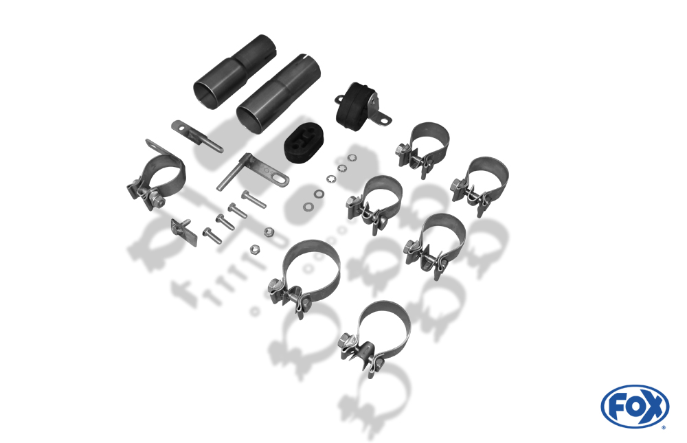 Audi A3 Typ 8L Endschalldämpfer Ausgang rechts/links Ø63,5mm - 2x76 Typ 13 rechts/links VW Golf IV Endschalldämpfer Ausgang rechts/links Ø63,5mm - 2x76 Typ 13 rechts/links