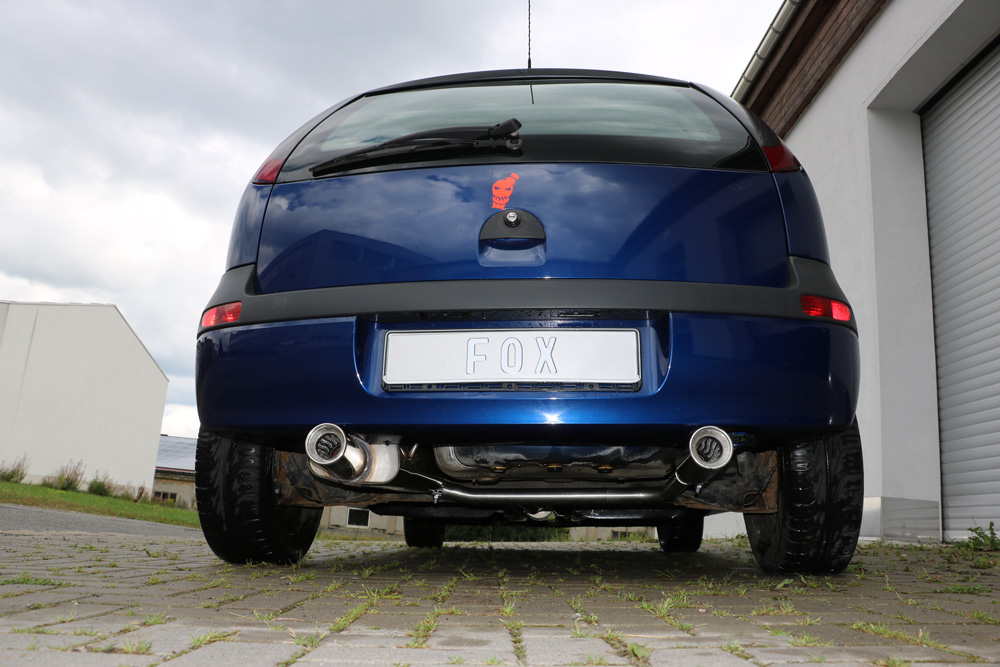 Opel Corsa C Endschalldämpfer Ausgang rechts/links - 1x90 Typ 13 rechts/links Opel Corsa C Endschalldämpfer Ausgang rechts/links - 1x90 Typ 13 rechts/links