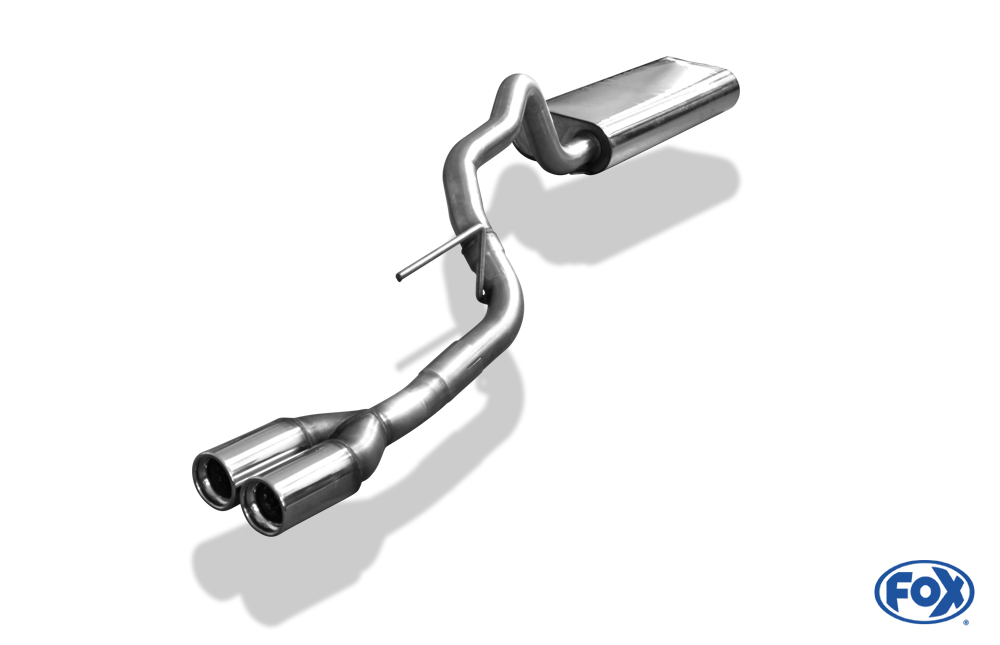 Jeep Grand Cherokee Typ WJ/WG Anschluss 63,5mm Endschalldämpfer - 2x80 Typ 13