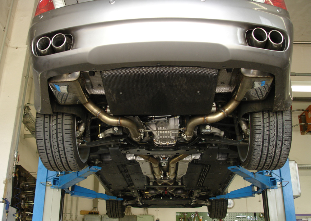 Maserati Quattroporte V Endschalldämpfer rechts/links - 2x90 Typ 17 rechts/links Maserati Quattroporte V Endschalldämpfer rechts/links - 2x90 Typ 17 rechts/links