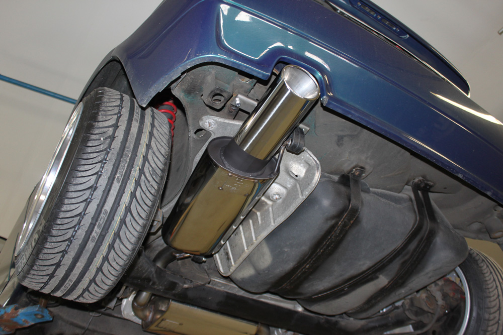 VW Corrado 16V/ VR6 Endschalldämpfer - 115x85 Typ 44 VW Corrado 16V/ VR6 Endschalldämpfer - 115x85 Typ 44