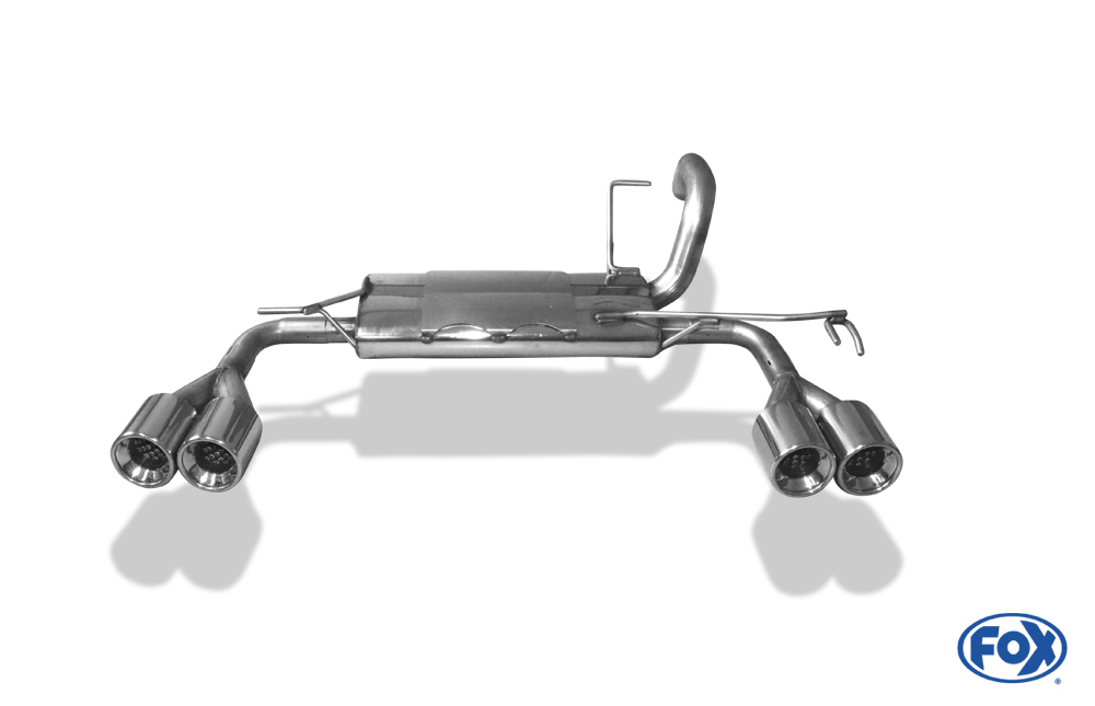 Mitsubishi Colt - Z30/ CZ3/ CZT - 3-türer / Smart Fourfour Endschalldämpfer Ausgang rechts/links - 2x90 Typ 13 rechts/links Mitsubishi Colt Typ Z30 5-türer Endschalldämpfer Ausgang rechts/links - 2x90 Typ 13 rechts/links