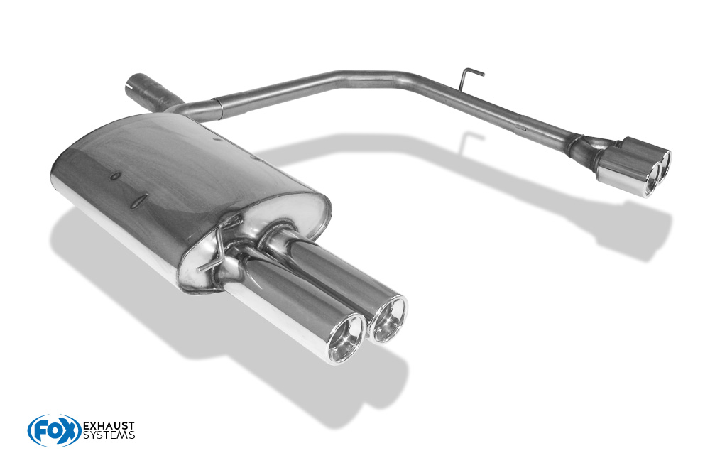 BMW E60/61 - 520i/ 523i/ 525i/ 530i Endschalldämpfer Ausgang rechts/links - 2x76 Typ 13 rechts/links BMW E60/61 - 520i/ 523i/ 525i/ 530i Endschalldämpfer Ausgang rechts/links - 2x76 Typ 13 rechts/links