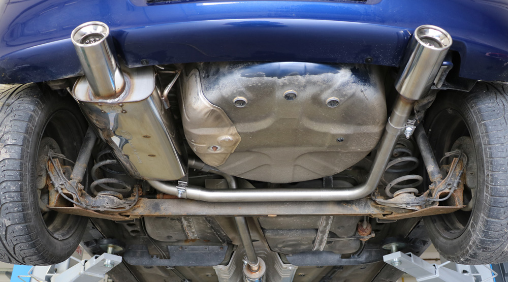 Opel Corsa C Endschalldämpfer Ausgang rechts/links - 1x90 Typ 13 rechts/links