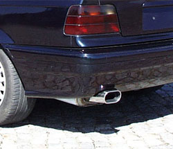 BMW E36 316/ 318/ 320/ 323/ 325/ 328 Endschalldämpfer - 135x80 Typ 53 BMW E36 316/ 318/ 320/ 323/ 325/ 328 Endschalldämpfer - 135x80 Typ 53