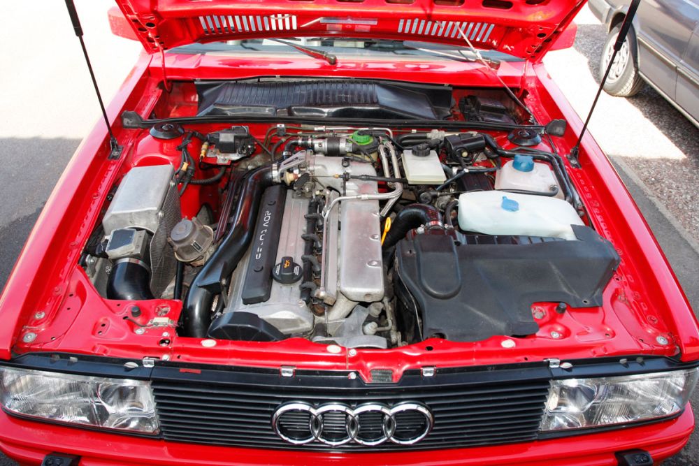 Audi Quattro 20v Einlassschlauch Schwarz