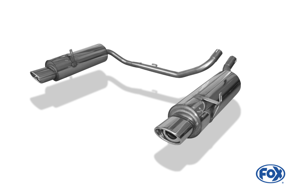 Mazda Tribute Typ EP Endschalldämpfer rechts/links - 115x85 Typ 33 rechts/links Ford Escape/ Maverick Typ 1N2/ Mazda Tribute EP2 Endschalldämpfer rechts/links - 115x85 Typ 33 rechts/links
