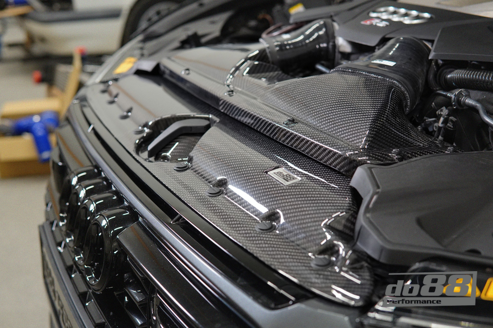 do88 Ansaugsystem Carbonfaser Audi RS6 RS7 C8 + Hybrid Air straight