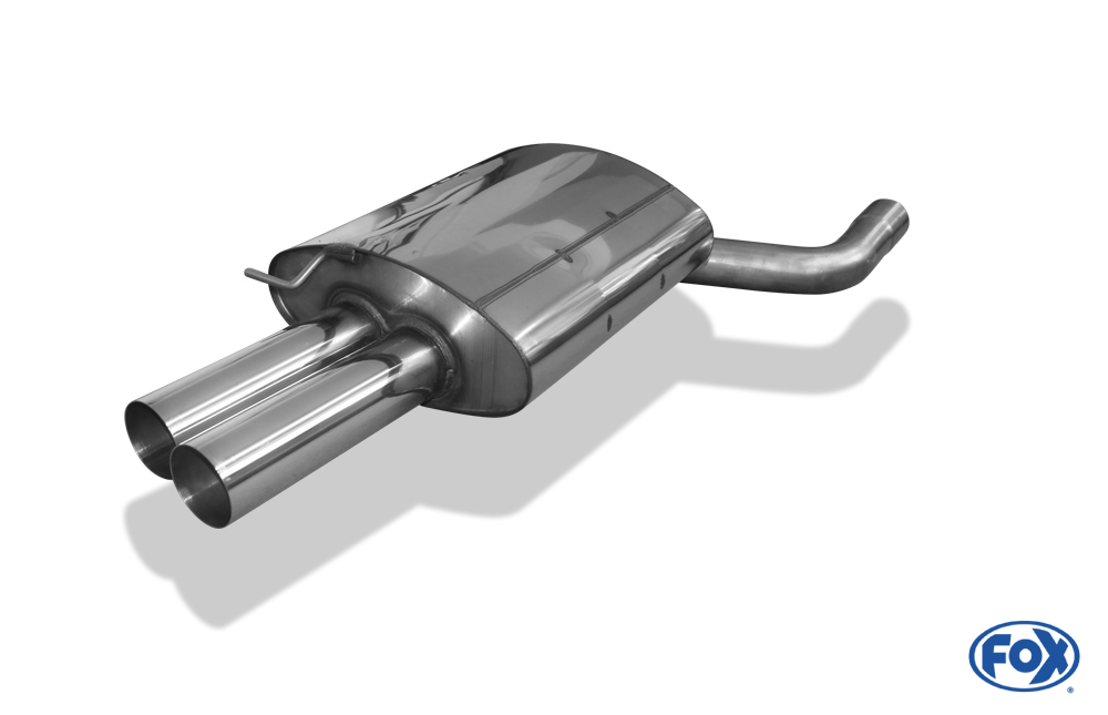 BMW E60/61 - 520i/ 523i/ 525i/ 530i Endschalldämpfer - 2x76 Typ 10