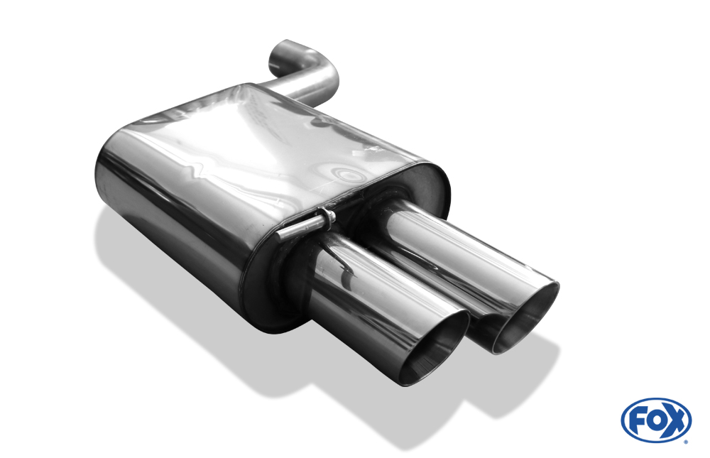 BMW E90/91/92 - 325d/ 330d Endschalldämpfer - 2x80 Typ 25 BMW E90/91/92 - 325d/ 330d Endschalldämpfer - 2x80 Typ 25