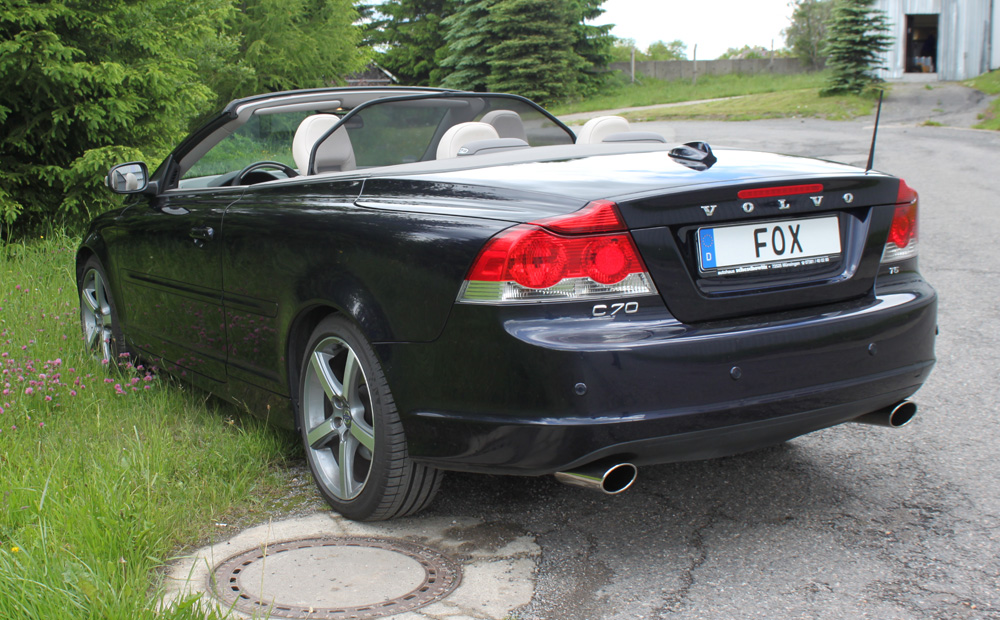 Volvo C70 II - Cabrio Endschalldämpfer quer Ausgang rechts/links - 115x85 Typ 32 rechts/links Volvo C70 II - Cabrio Endschalldämpfer quer Ausgang rechts/links - 115x85 Typ 32 rechts/links