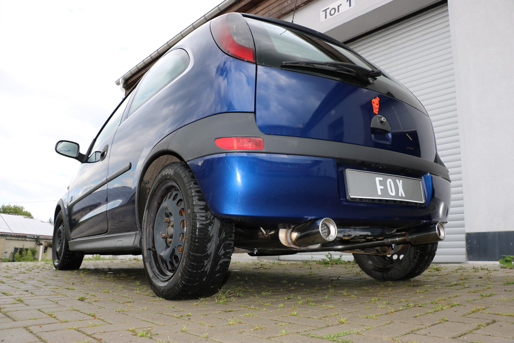 Opel Corsa C Endschalldämpfer Ausgang rechts/links - 1x90 Typ 13 rechts/links Opel Corsa C Endschalldämpfer Ausgang rechts/links - 1x90 Typ 13 rechts/links