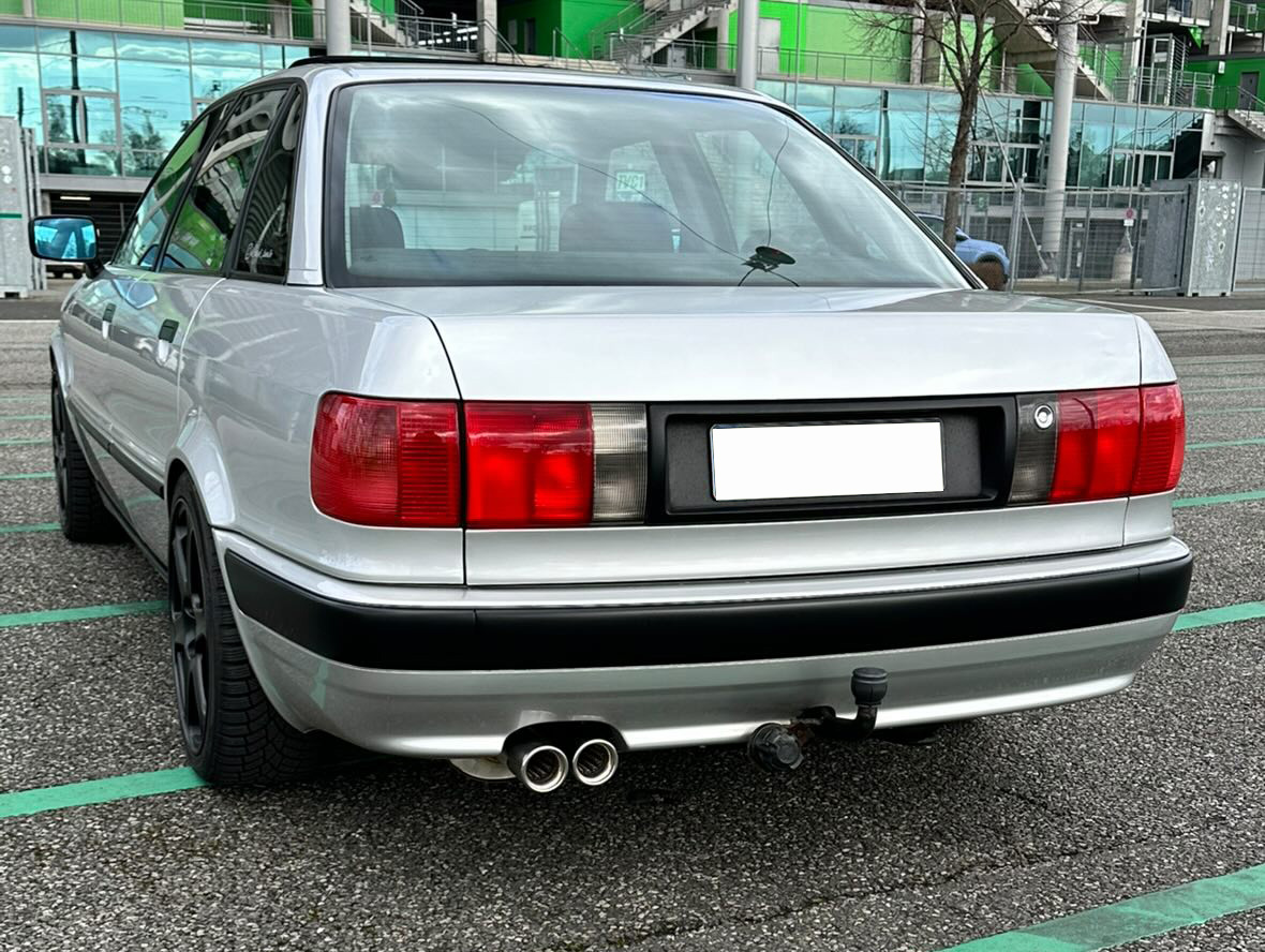 Audi 80 Typ B4 Limousine & Avant Endschalldämpfer zweiflutig - 2x76 Typ 13