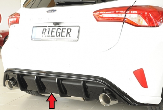 Rieger Heckeinsatz - Ford Focus 4 ST-Line Focus 4 (DEH): 09.18- | 5-tür. (Schrägheck)Focus 4 ST (DEH): 06.19- | 5-tür. (Schrägheck)