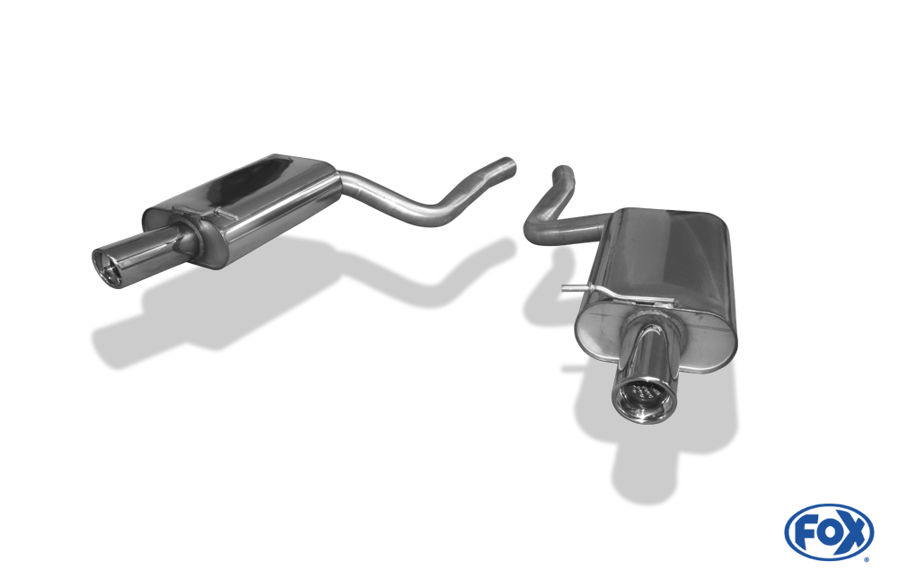 Audi A4 Typ B6 quattro Endschalldämpfer rechts/links - 1x90 Typ 17 rechts/links Audi A4 Typ B7 quattro Endschalldämpfer rechts/links Ø63,5mm - 1x90 Typ 17 rechts/links