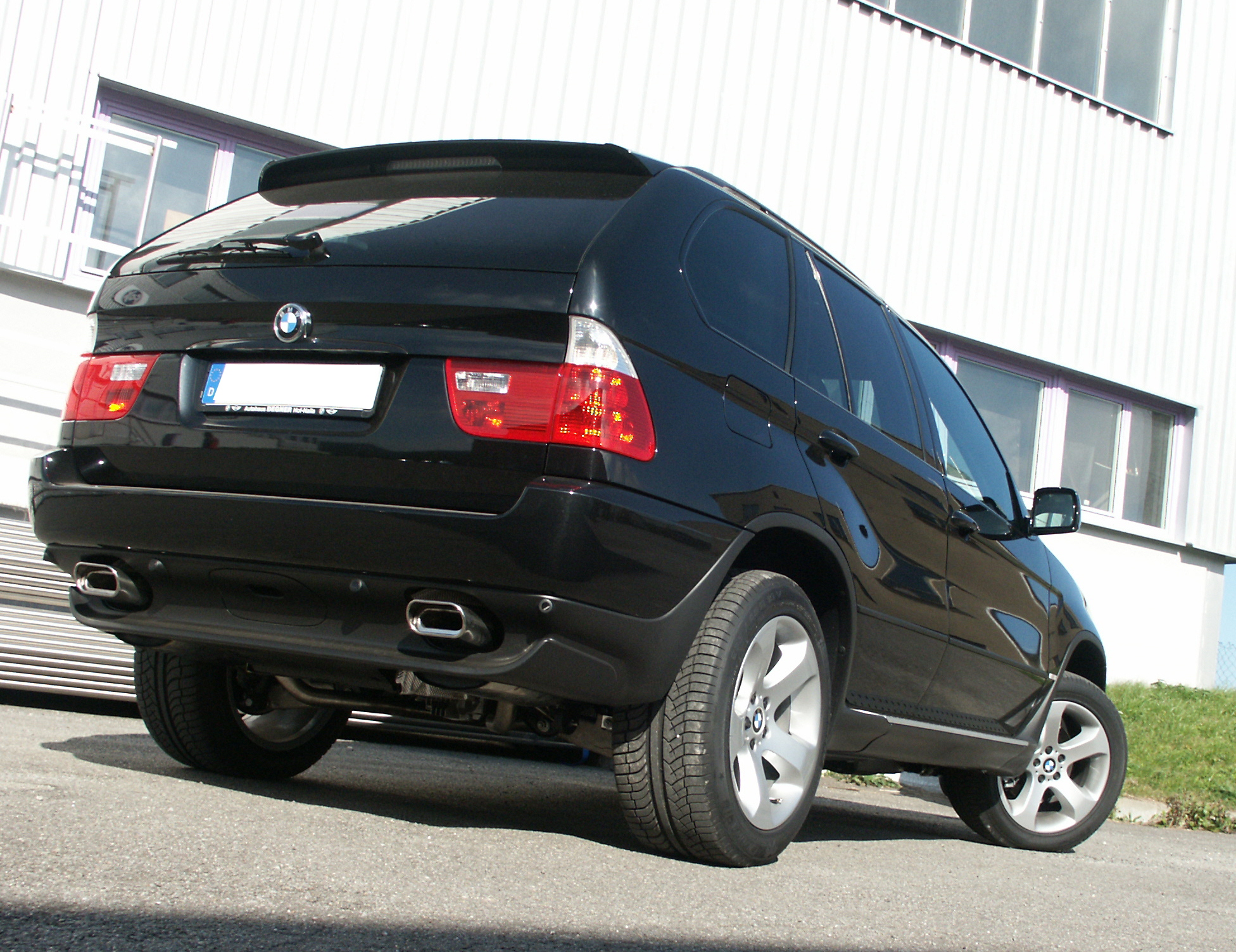 BMW X5 E53 Endschalldämpfer rechts/links - 160x80 Typ 53 rechts/links BMW X5 E53 Endschalldämpfer rechts/links - 160x80 Typ 53 rechts/links