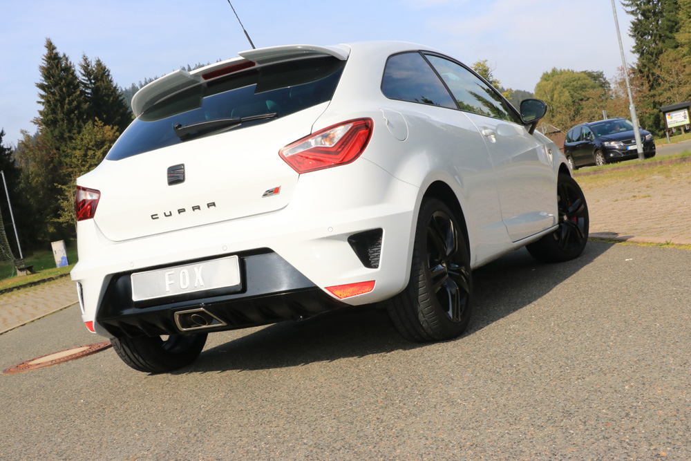 Seat Ibiza 6J - Cupra Facelift Endschalldämpfer - 1x55 Typ 10 (nicht sichtbar)
