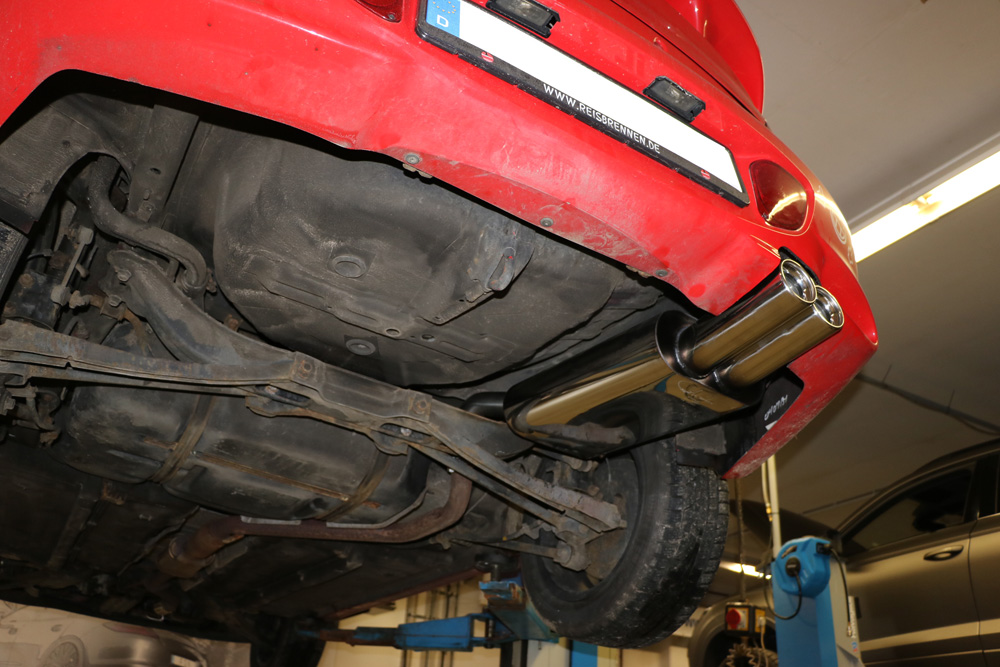 Hyundai Coupe Typ RD Endschalldämpfer - 2x76 Typ 13