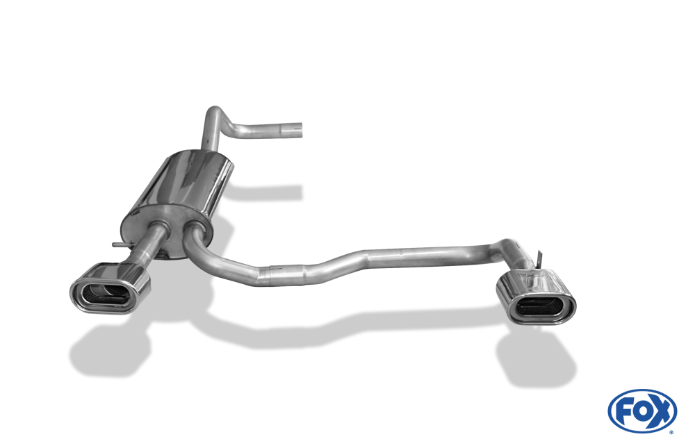 Audi A4 Typ B5 Endschalldämpfer Ausgang rechts/links - 135x80 Typ 53 rechts/links Audi A4 Typ B5 Endschalldämpfer Ausgang rechts/links - 135x80 Typ 53 rechts/links