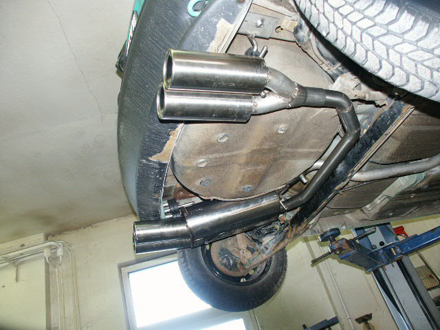 Opel Corsa B Endschalldämpfer Ausgang rechts/links - 2x80 Typ 13 rechts/links Opel Corsa B Endschalldämpfer Ausgang rechts/links Ø60mm - 2x80 Typ 13 rechts/links