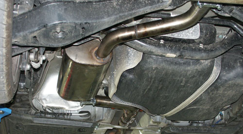 VW Scirocco - 13 Mittelschalldämpfer