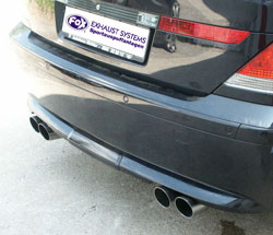 BMW E65 735i/ 745i Endschalldämpfer Ausgang rechts/links - 2x80 Typ 10 rechts/links BMW E65 735i/ 745i Endschalldämpfer Ausgang rechts/links - 2x80 Typ 10 rechts/links